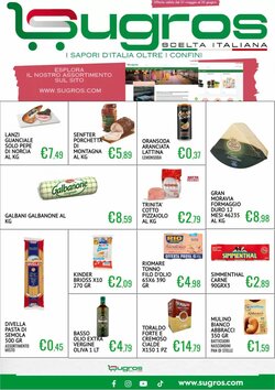 Volantino promozionale Sugros valide dal 31/05/2026