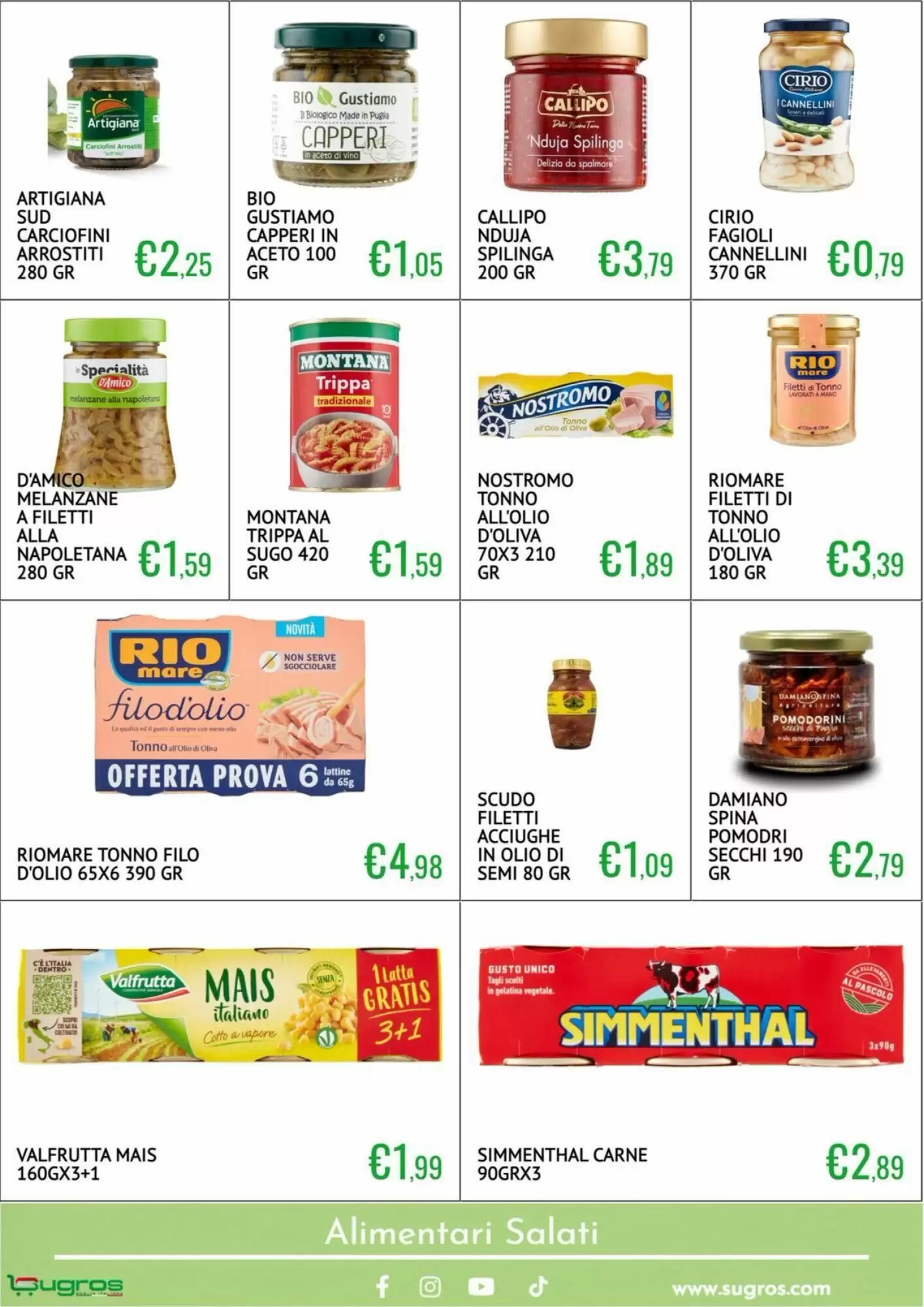 Volantino promozionale Sugros  valide dal 31/05/2026 - Pagina 22.