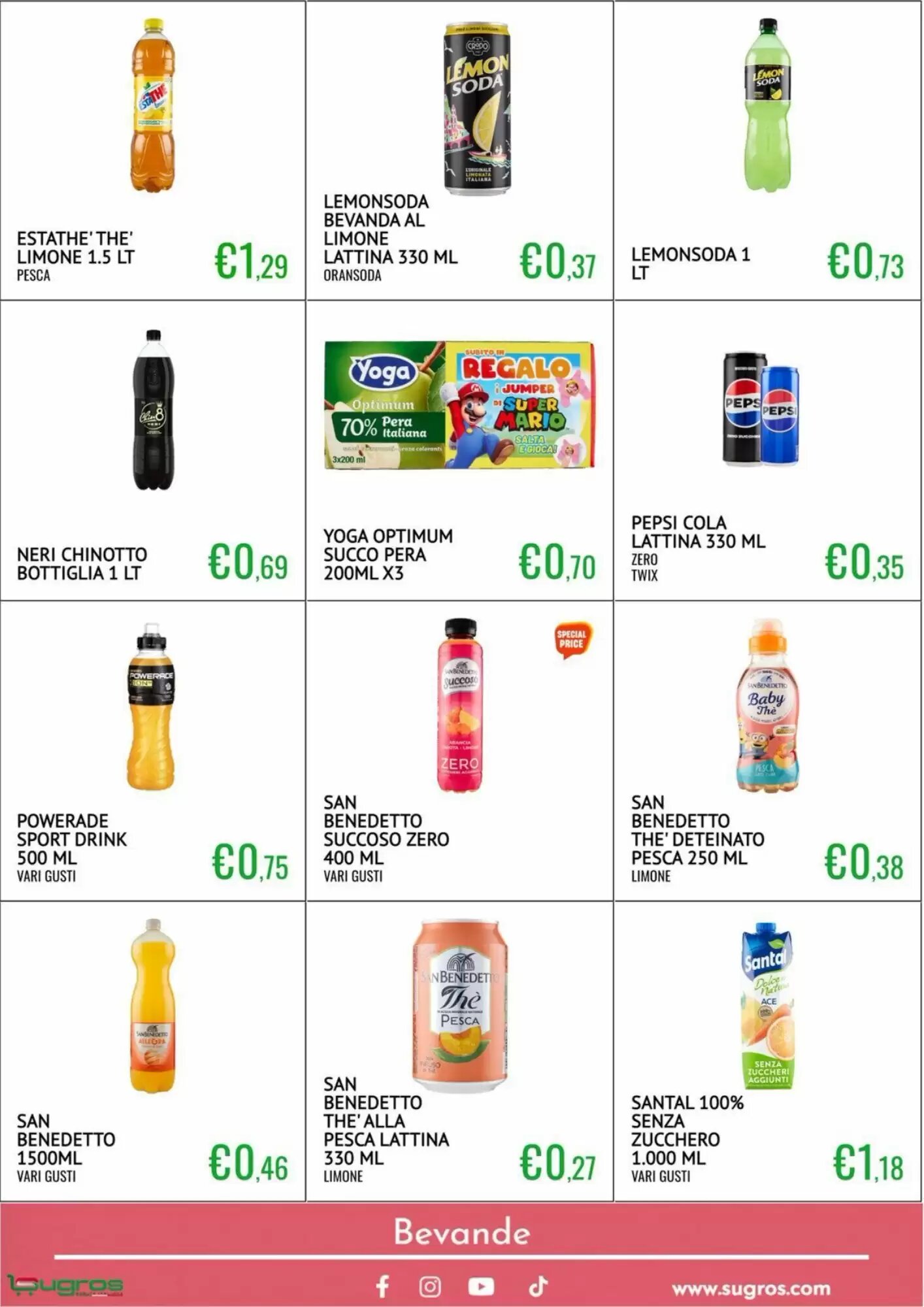 Volantino promozionale Sugros  valide dal 31/05/2026 - Pagina 25.