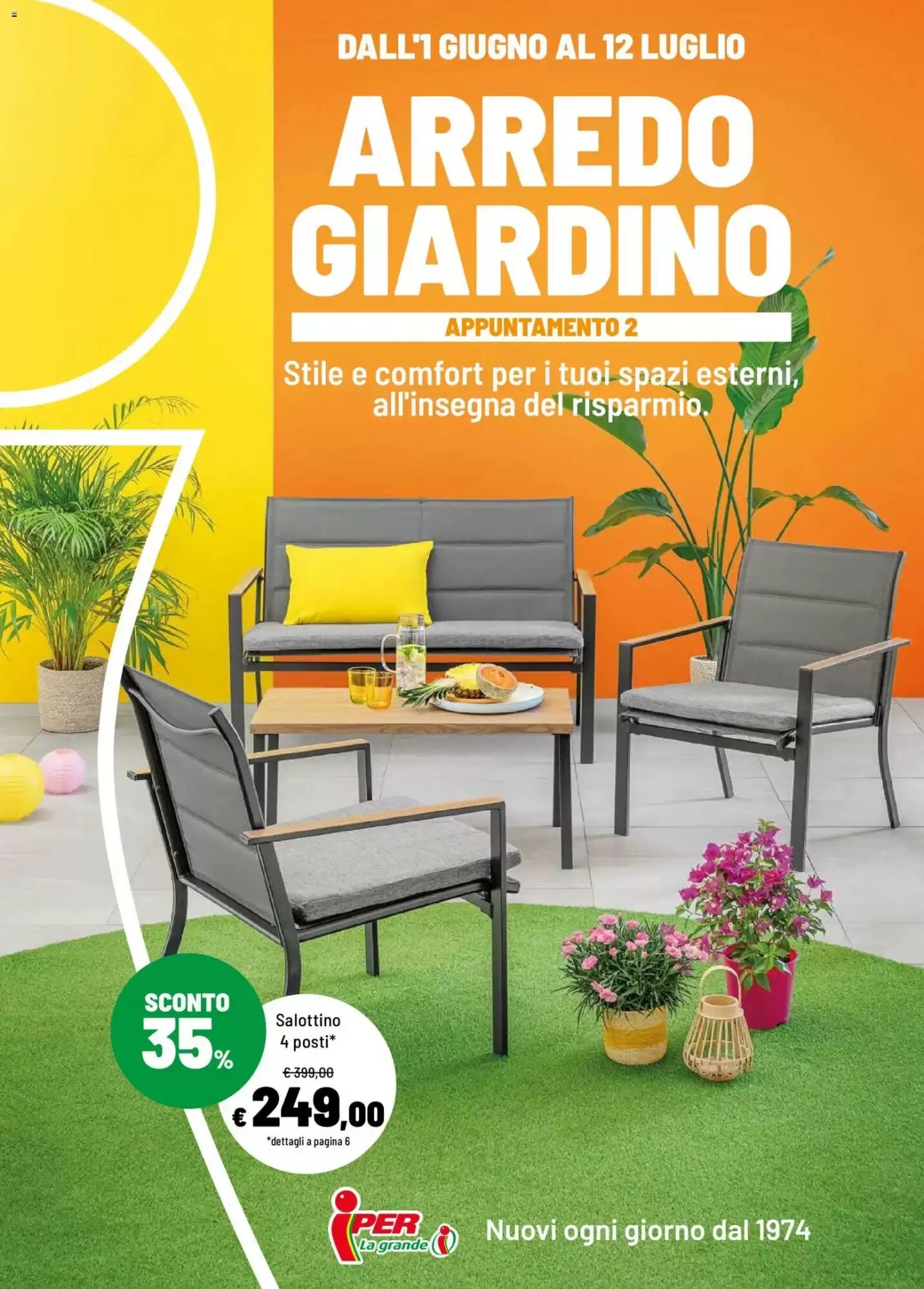 Volantino promozionale Iper La Grande  valide dal 01/06/2026 - Pagina 1.