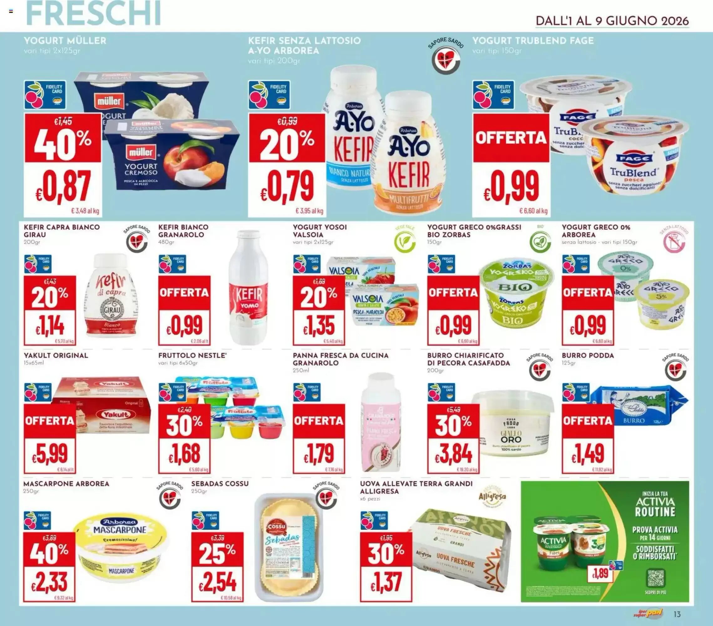 Volantino promozionale Pan  valide dal 01/06/2026 - Pagina 13.