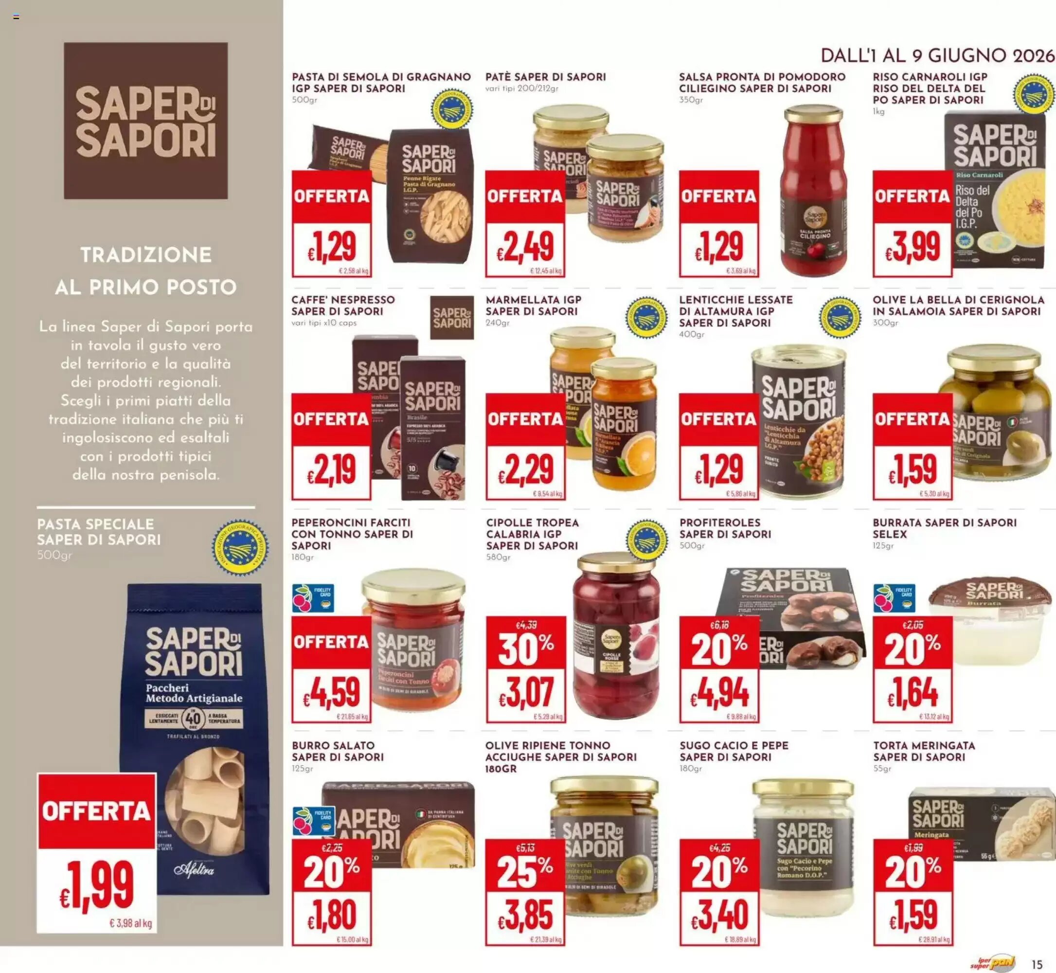 Volantino promozionale Pan  valide dal 01/06/2026 - Pagina 15.