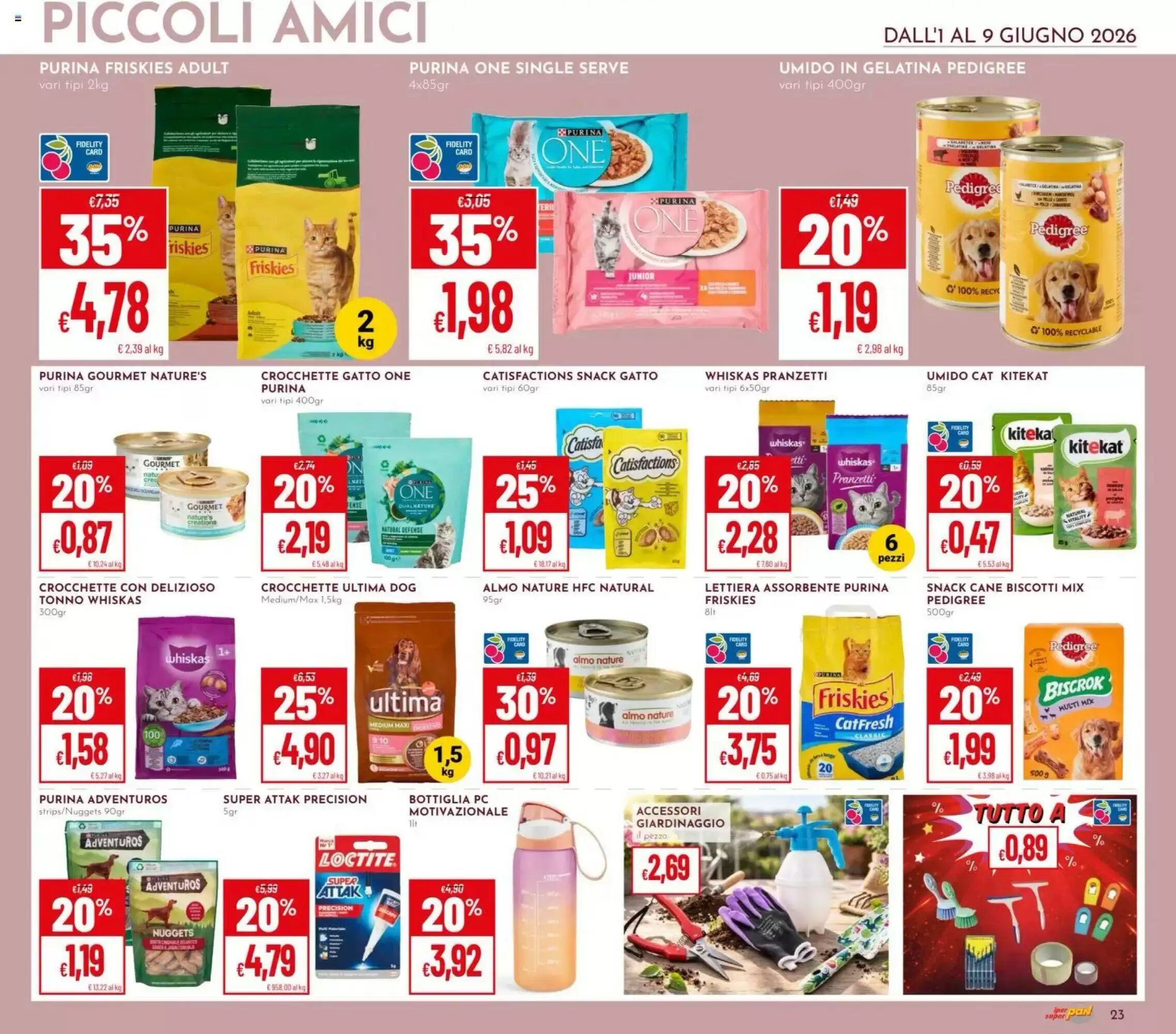 Volantino promozionale Pan  valide dal 01/06/2026 - Pagina 23.