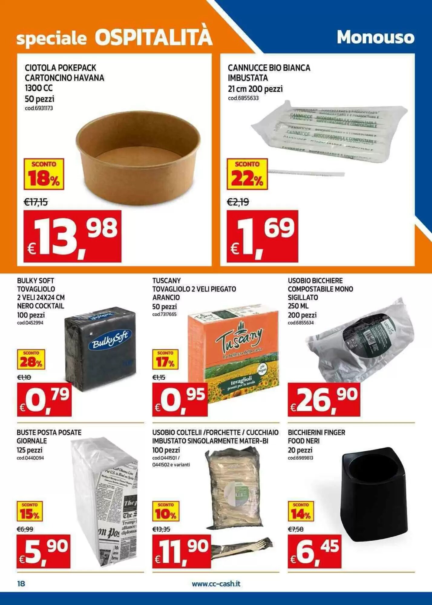 Volantino promozionale C+C Cash and Carry  valide dal 01/06/2026 - Pagina 18.