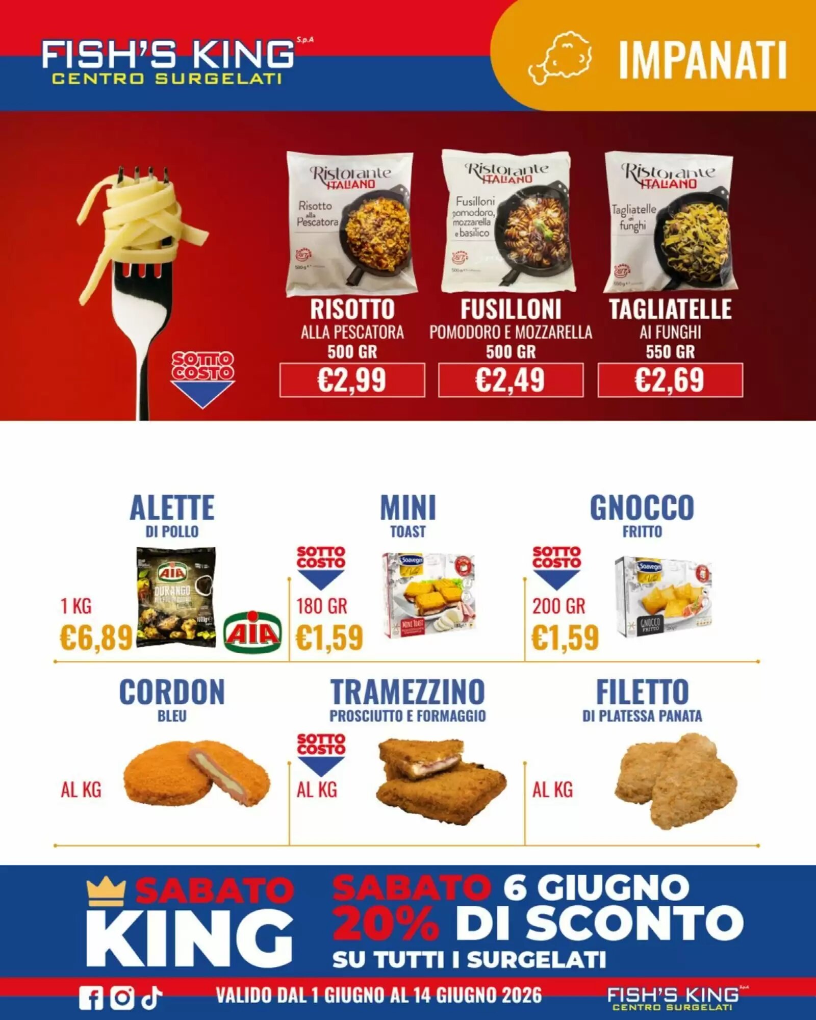 Volantino promozionale Fish's King  valide dal 01/06/2026 - Pagina 3.
