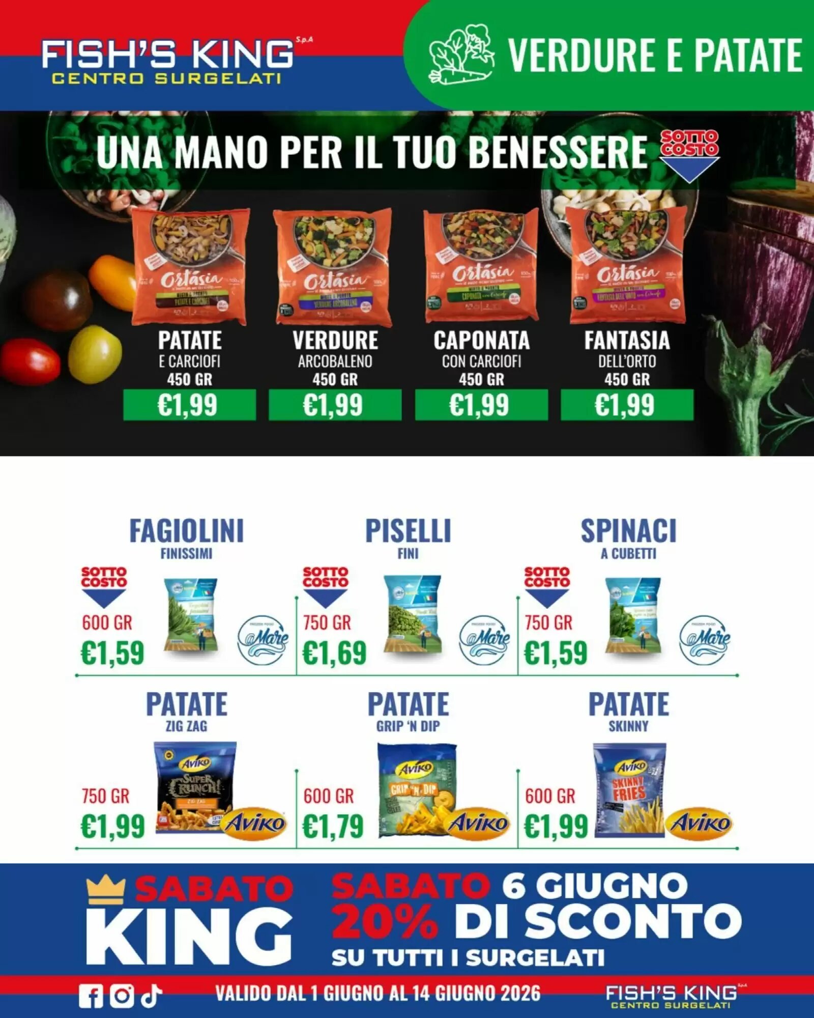 Volantino promozionale Fish's King  valide dal 01/06/2026 - Pagina 5.