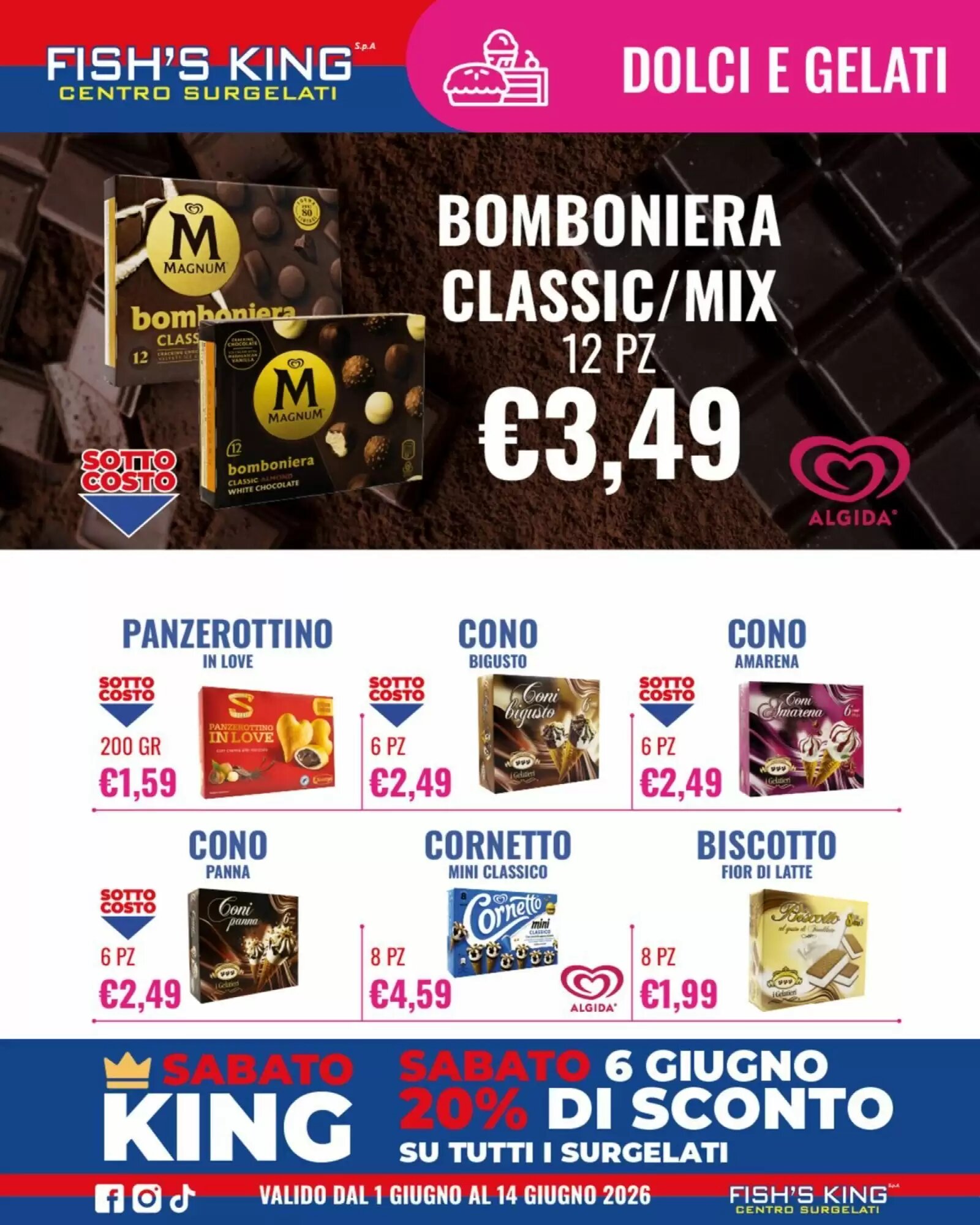 Volantino promozionale Fish's King  valide dal 01/06/2026 - Pagina 6.