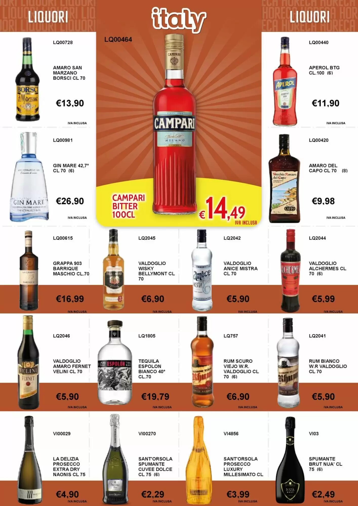 Volantino promozionale Italy Cash and Carry  valide dal 01/06/2026 - Pagina 12.
