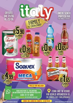 Volantino promozionale Italy Cash and Carry valide dal 01/06/2026