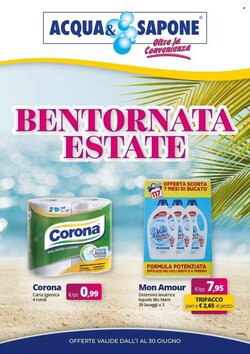 Volantino promozionale Acqua & Sapone valide dal 01/06/2026