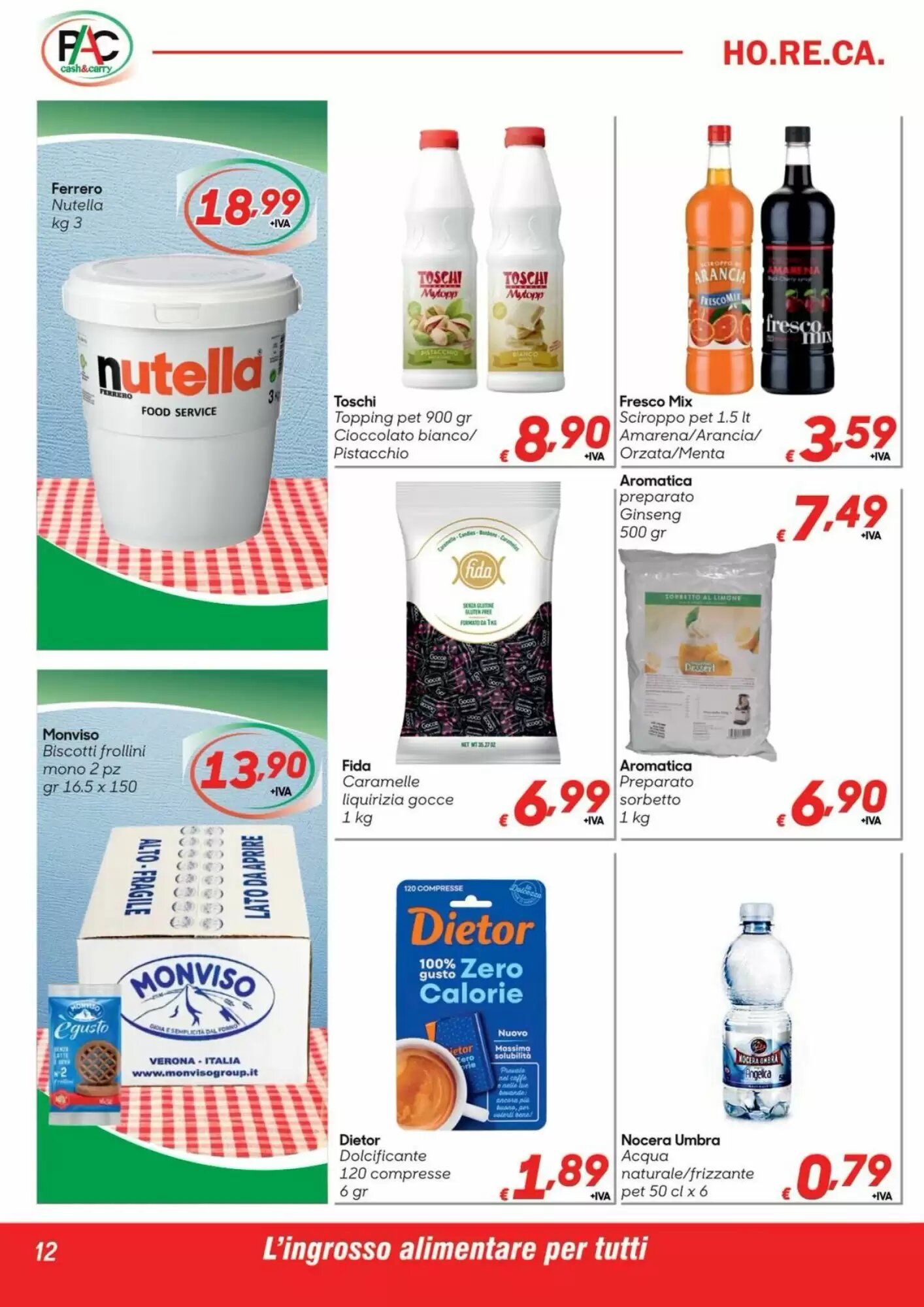 Volantino promozionale Pac Cash&Carry  valide dal 01/06/2026 - Pagina 12.