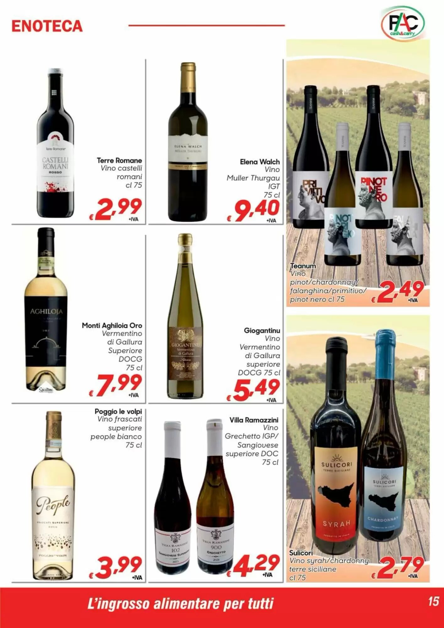 Volantino promozionale Pac Cash&Carry  valide dal 01/06/2026 - Pagina 15.