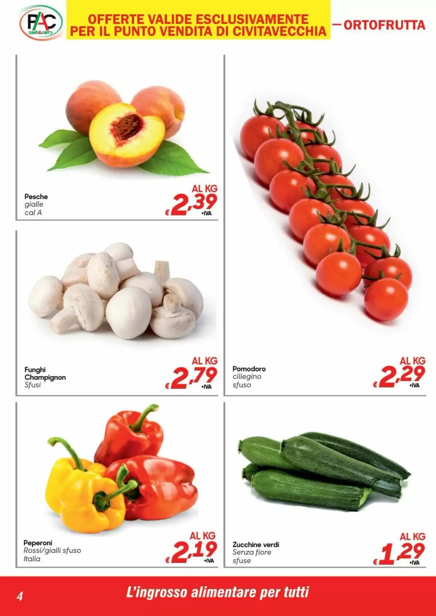Volantino promozionale Pac Cash&Carry  valide dal 01/06/2026 - Pagina 4.