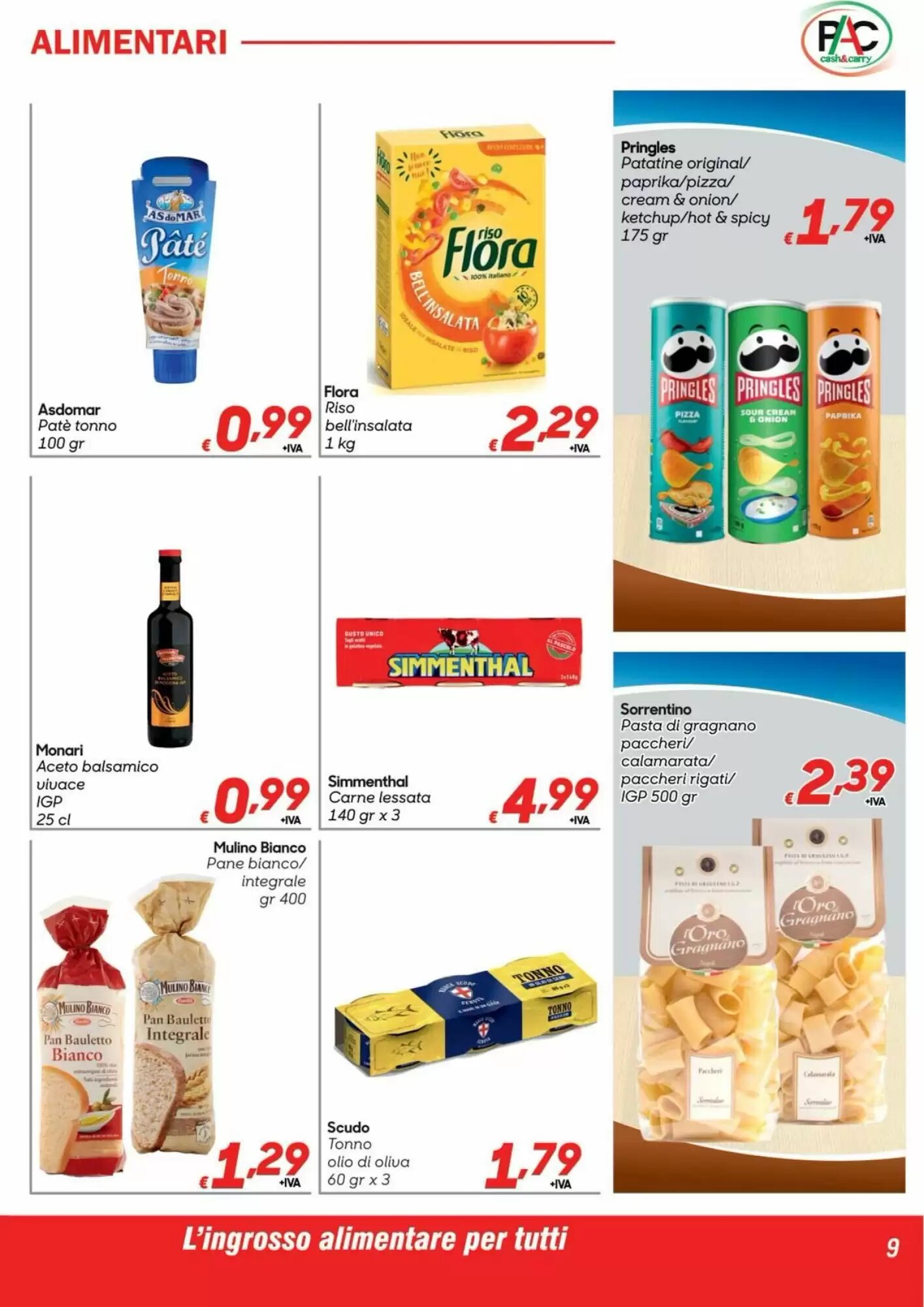 Volantino promozionale Pac Cash&Carry  valide dal 01/06/2026 - Pagina 9.