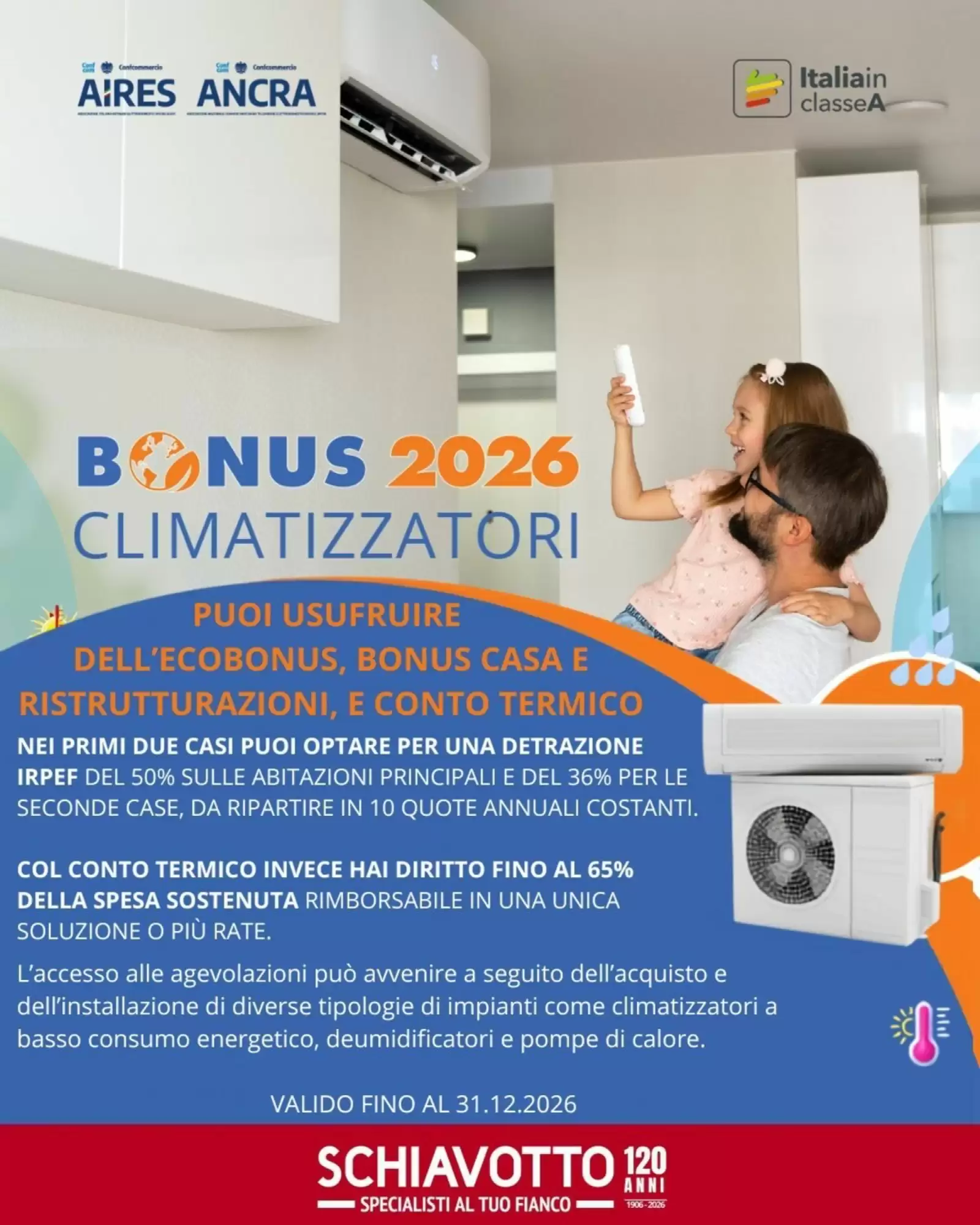 Volantino promozionale Schiavotto  valide dal 01/06/2026 - Pagina 1.