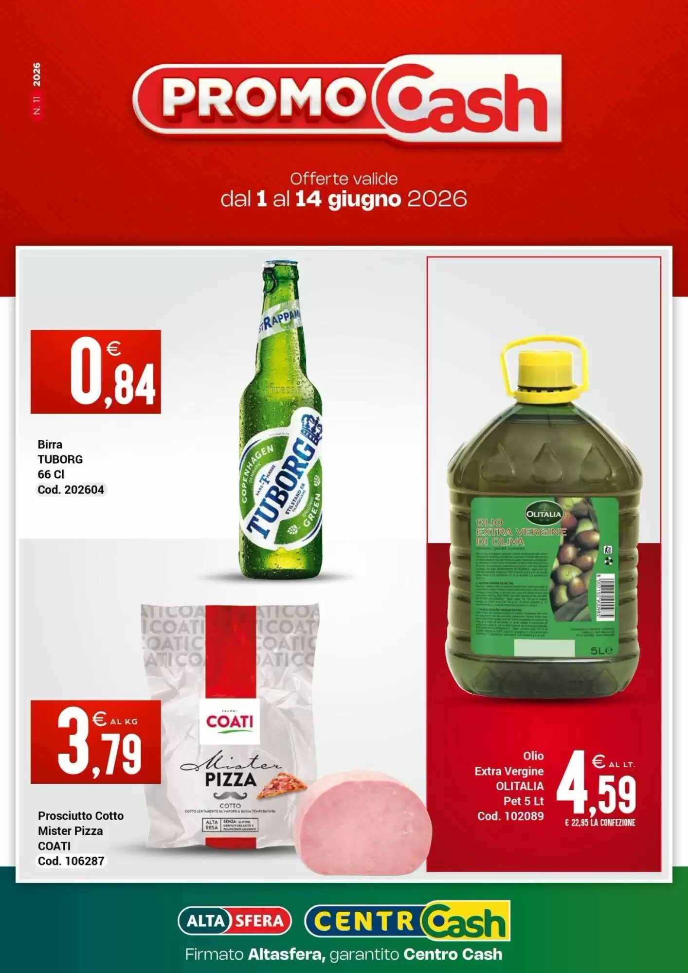 Volantino promozionale Centro Cash  valide dal 01/06/2026 - Pagina 1.