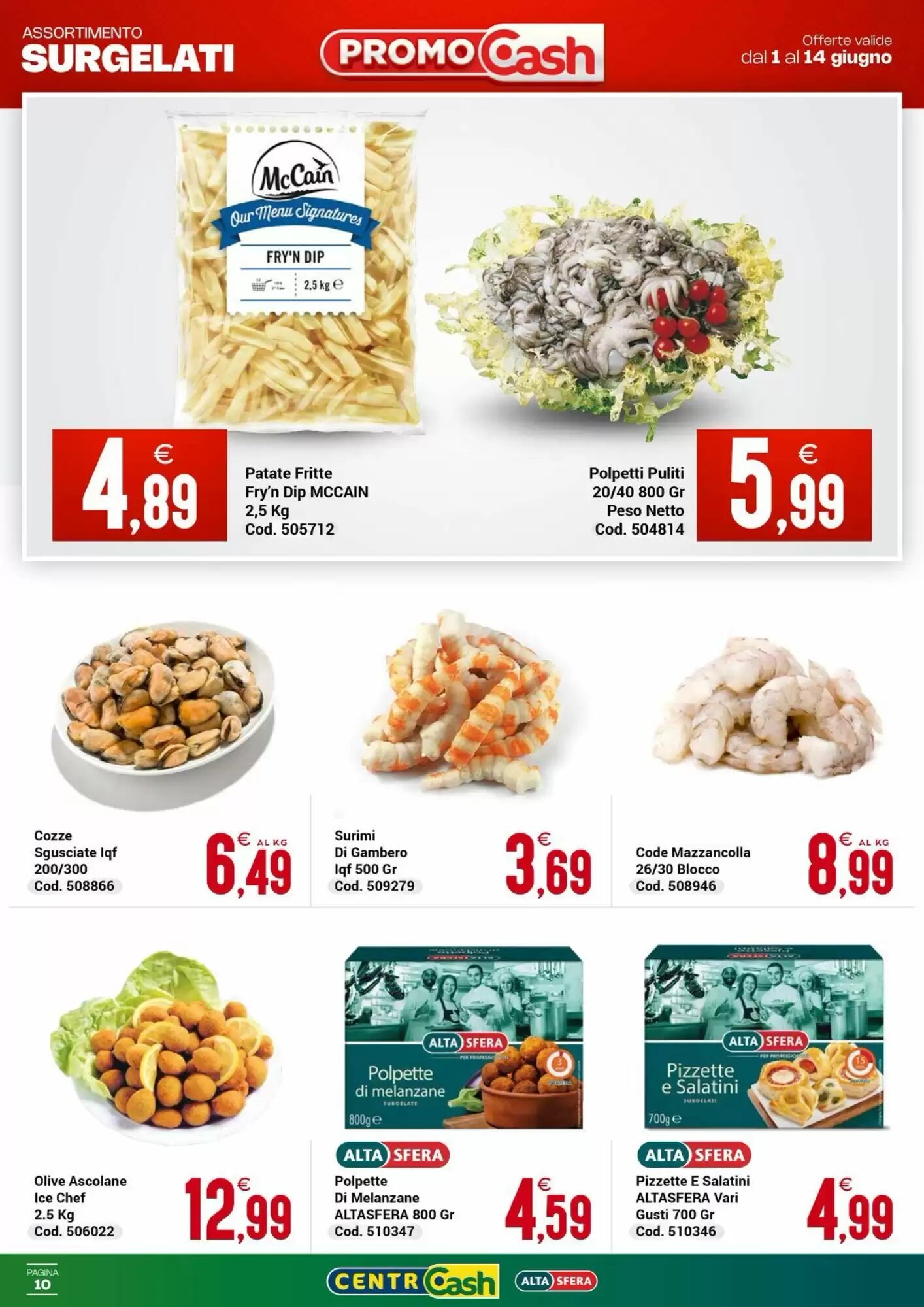 Volantino promozionale Centro Cash  valide dal 01/06/2026 - Pagina 10.