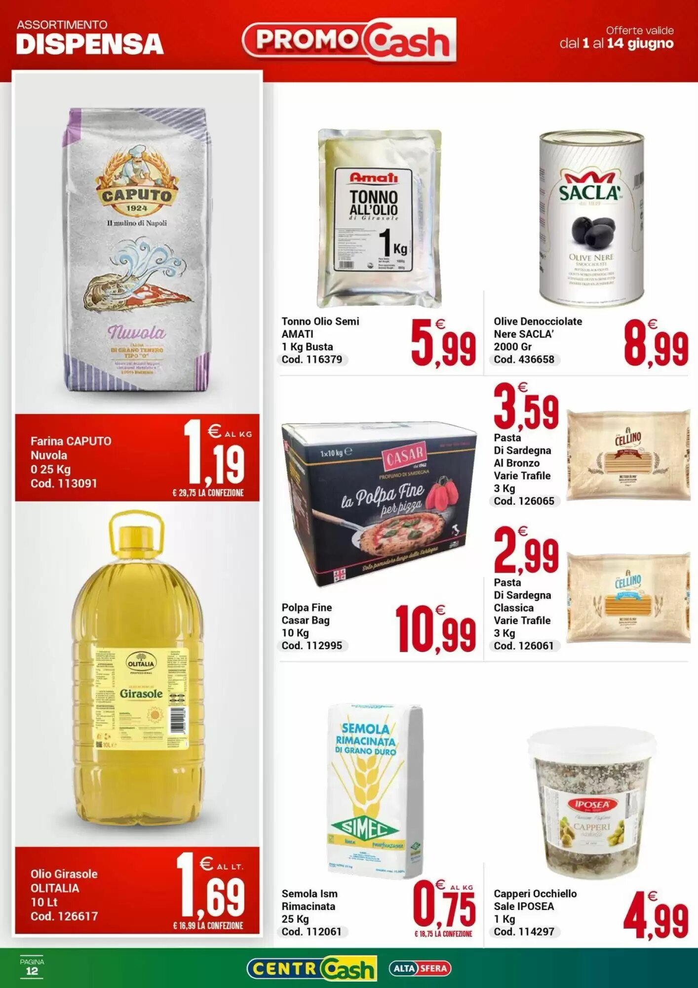 Volantino promozionale Centro Cash  valide dal 01/06/2026 - Pagina 12.