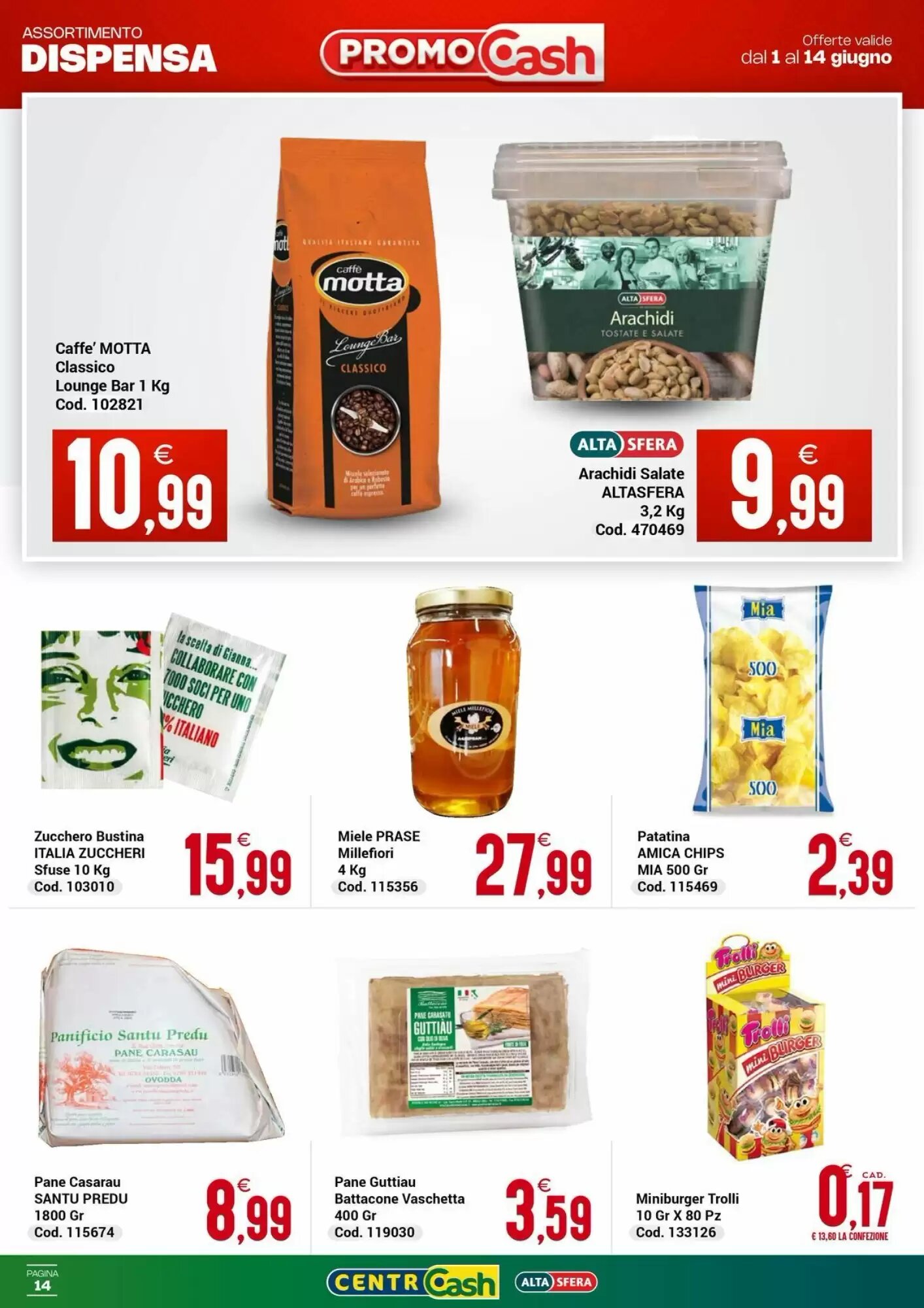 Volantino promozionale Centro Cash  valide dal 01/06/2026 - Pagina 14.