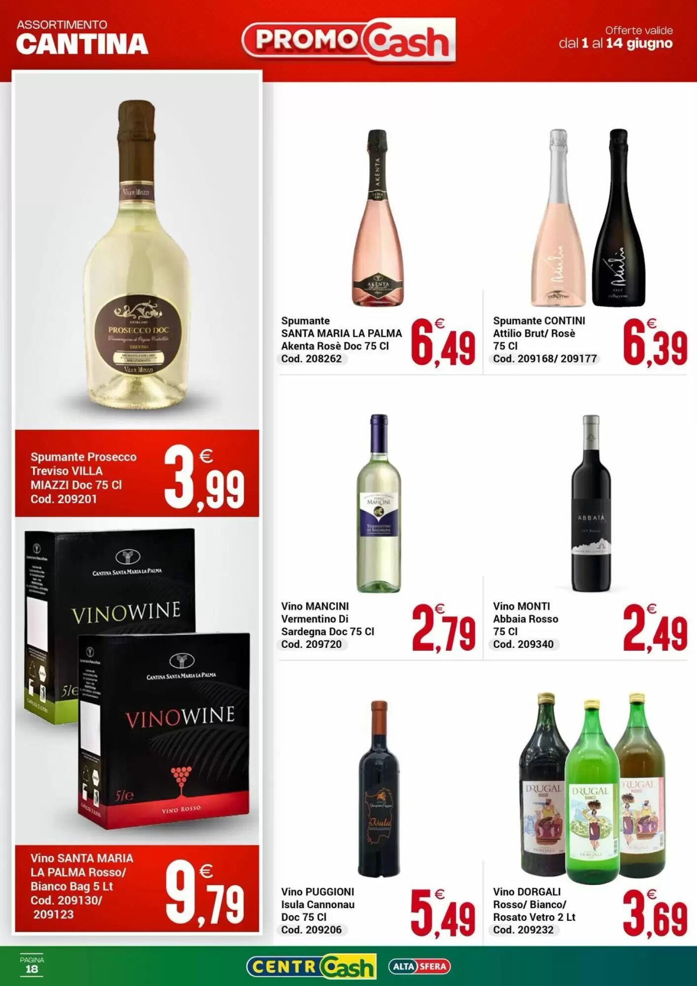 Volantino promozionale Centro Cash  valide dal 01/06/2026 - Pagina 18.