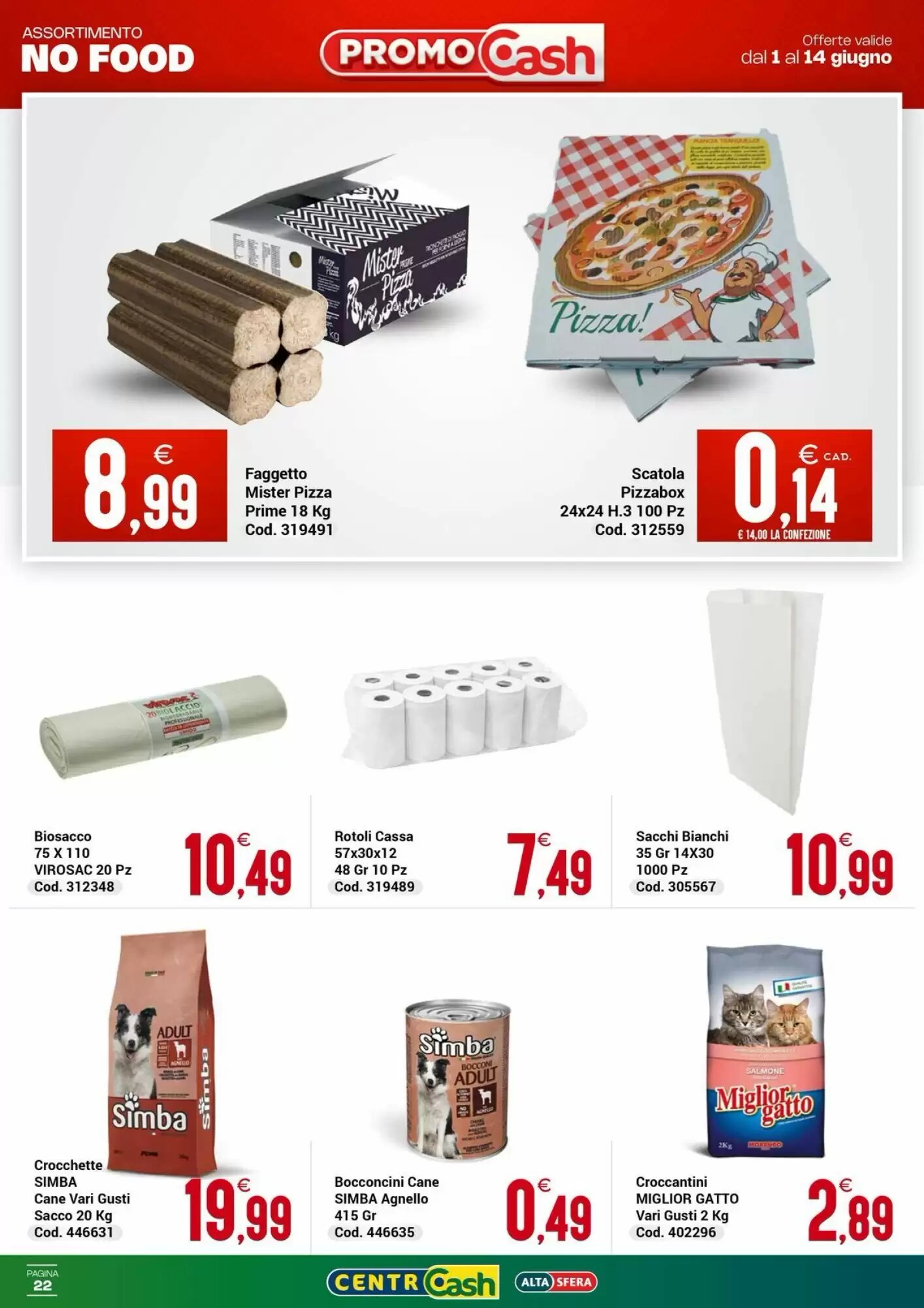 Volantino promozionale Centro Cash  valide dal 01/06/2026 - Pagina 22.
