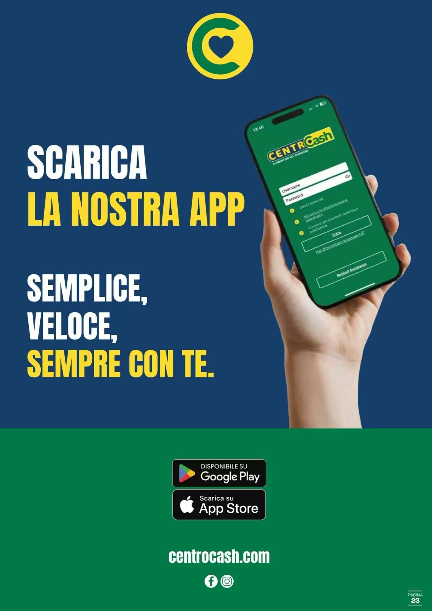 Volantino promozionale Centro Cash  valide dal 01/06/2026 - Pagina 23.