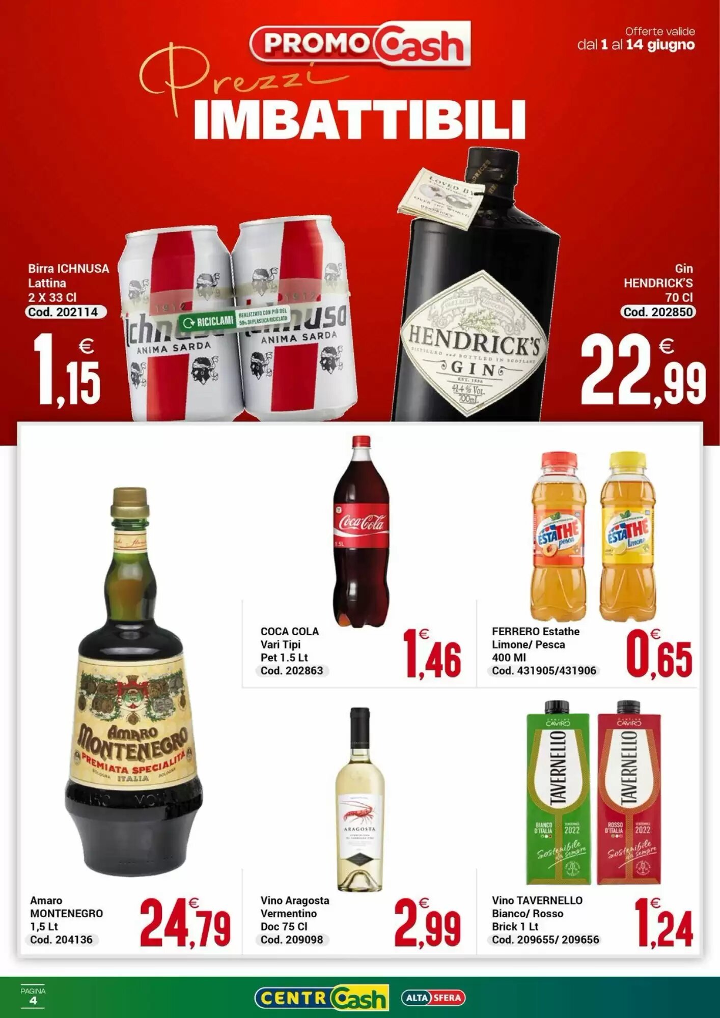Volantino promozionale Centro Cash  valide dal 01/06/2026 - Pagina 4.