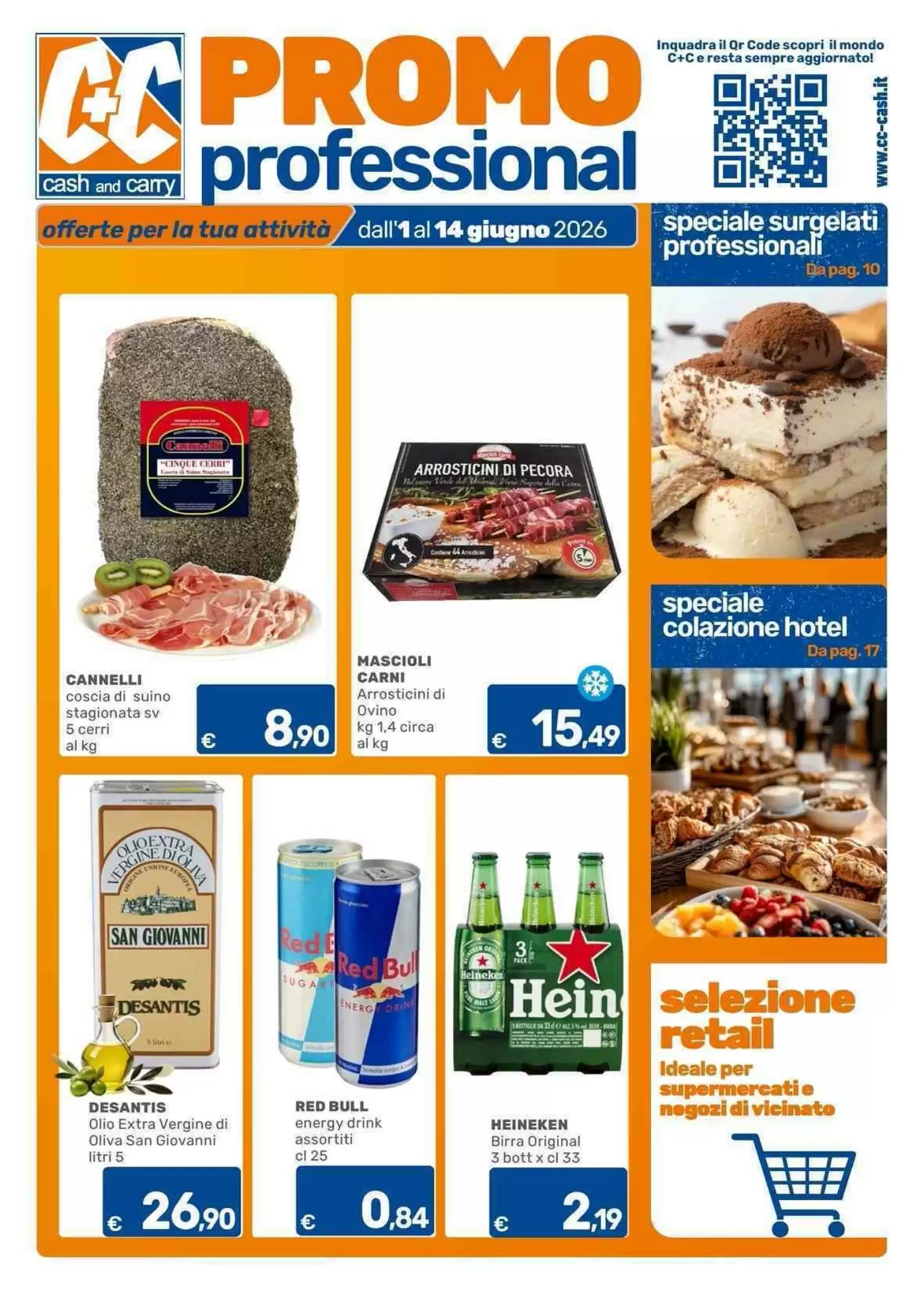 Volantino promozionale C+C Cash and Carry  valide dal 01/06/2026 - Pagina 1.