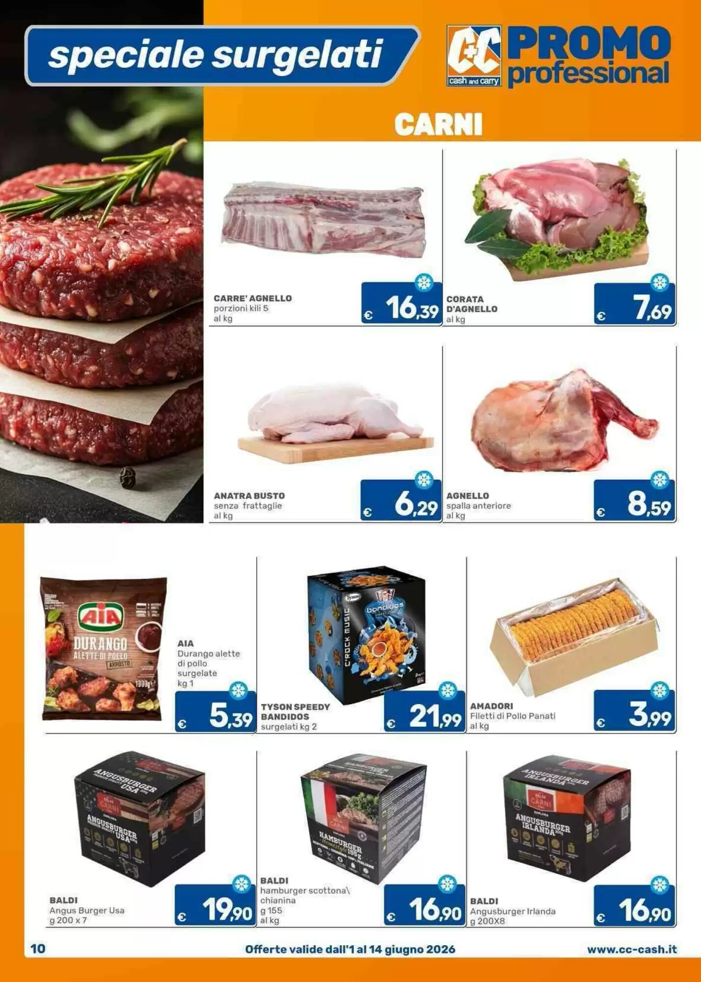 Volantino promozionale C+C Cash and Carry  valide dal 01/06/2026 - Pagina 10.