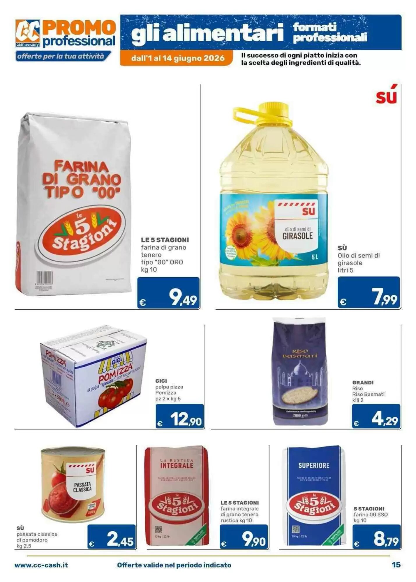 Volantino promozionale C+C Cash and Carry  valide dal 01/06/2026 - Pagina 15.