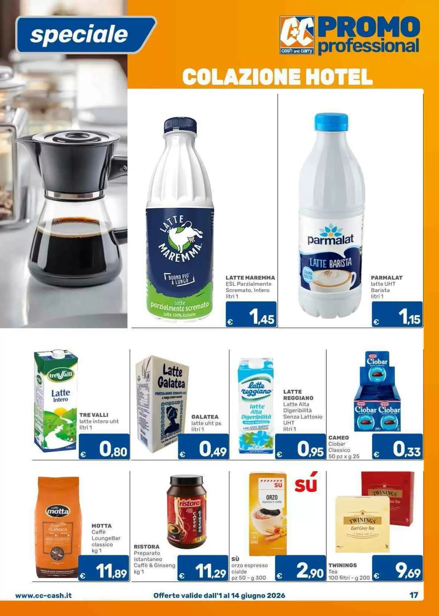Volantino promozionale C+C Cash and Carry  valide dal 01/06/2026 - Pagina 17.