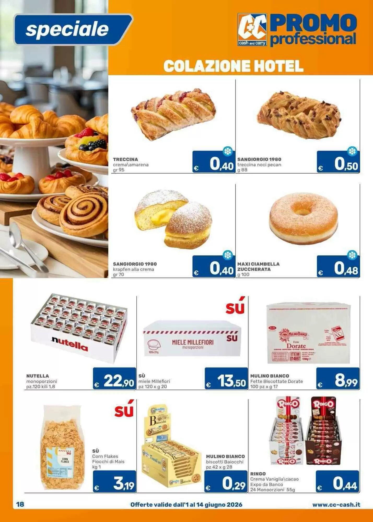 Volantino promozionale C+C Cash and Carry  valide dal 01/06/2026 - Pagina 18.