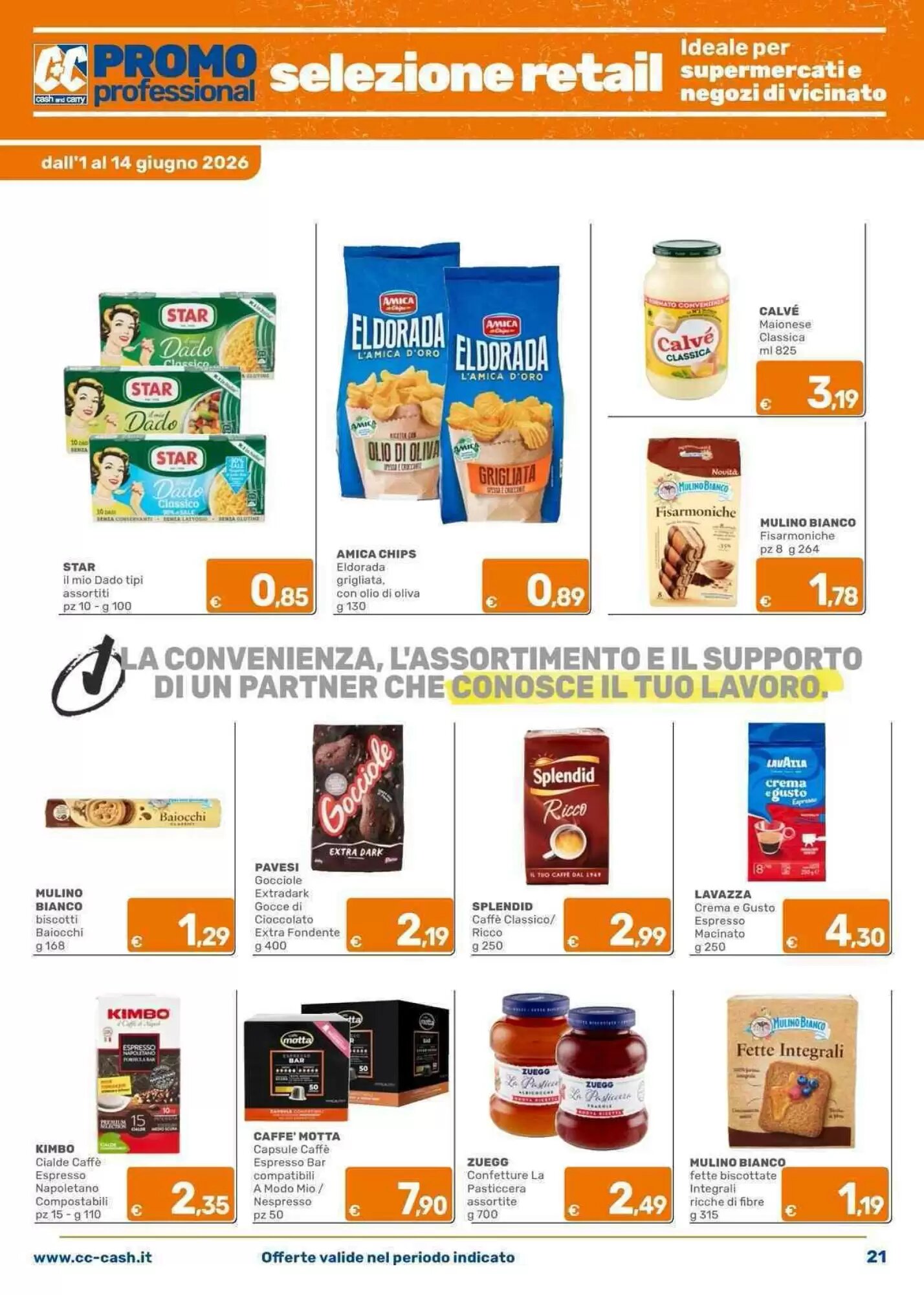 Volantino promozionale C+C Cash and Carry  valide dal 01/06/2026 - Pagina 21.