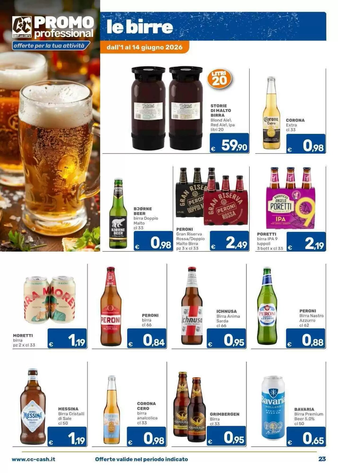 Volantino promozionale C+C Cash and Carry  valide dal 01/06/2026 - Pagina 23.