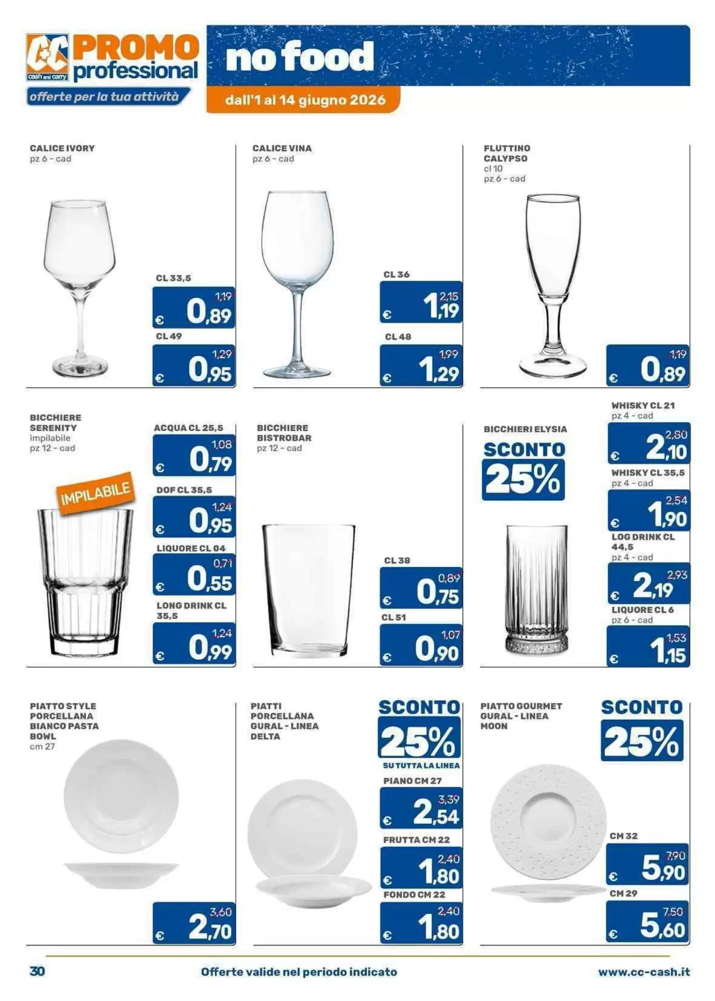 Volantino promozionale C+C Cash and Carry  valide dal 01/06/2026 - Pagina 30.