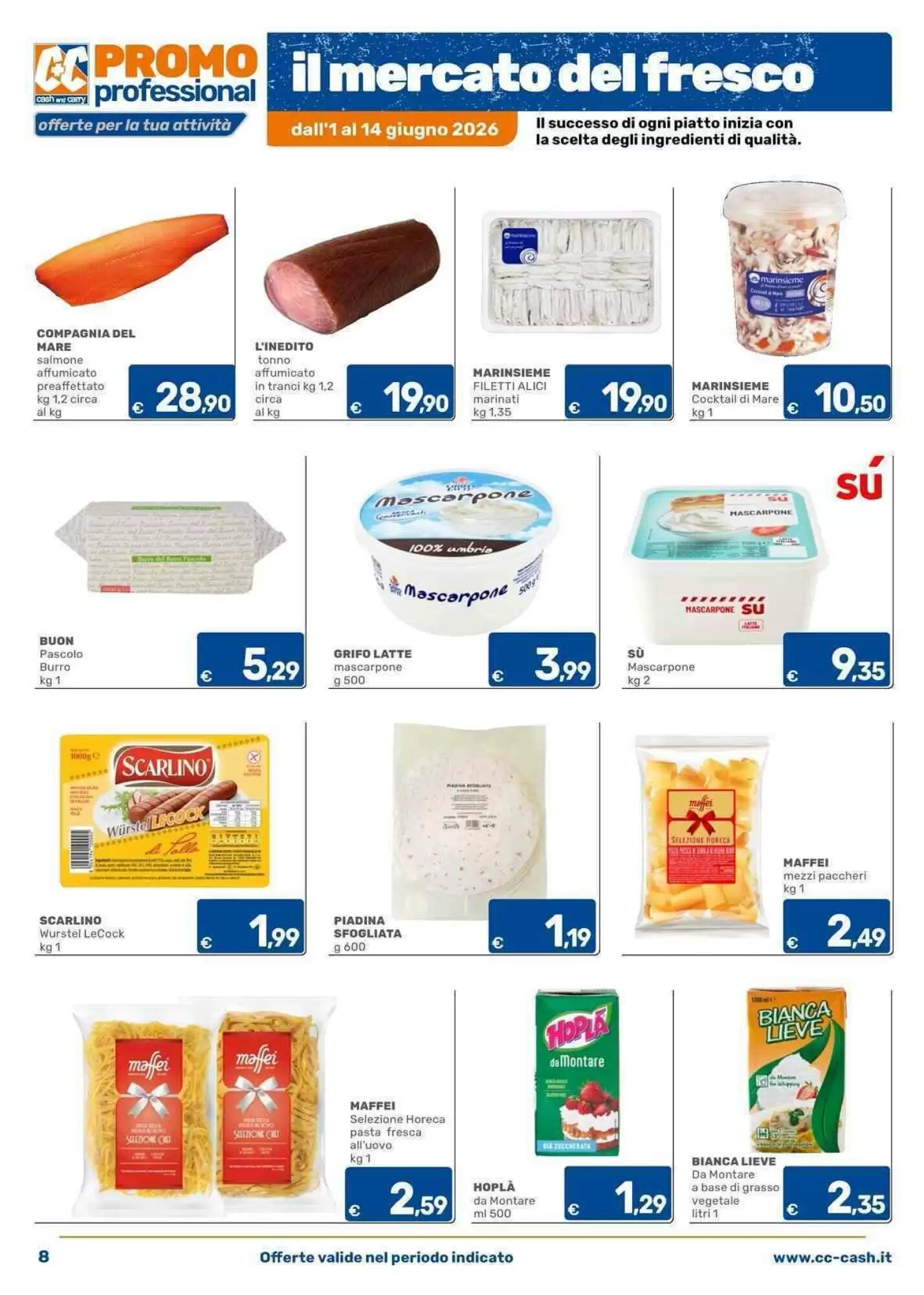 Volantino promozionale C+C Cash and Carry  valide dal 01/06/2026 - Pagina 8.