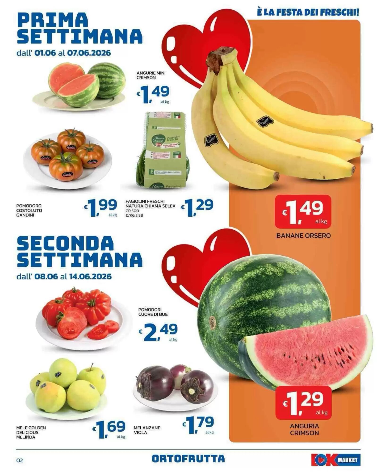Volantino promozionale Ok Market  valide dal 01/06/2026 - Pagina 2.