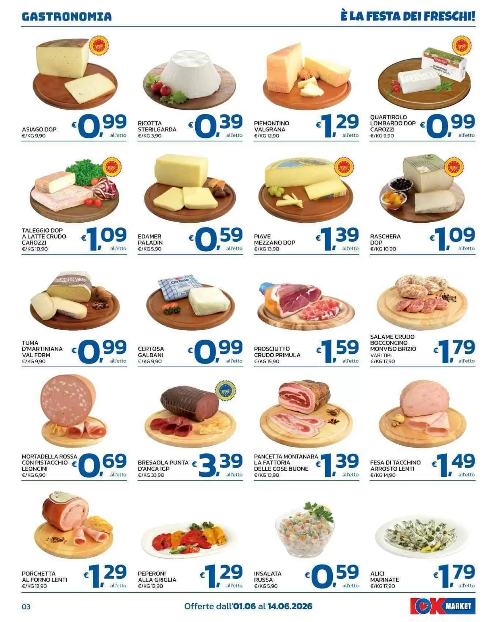 Volantino promozionale Ok Market  valide dal 01/06/2026 - Pagina 3.
