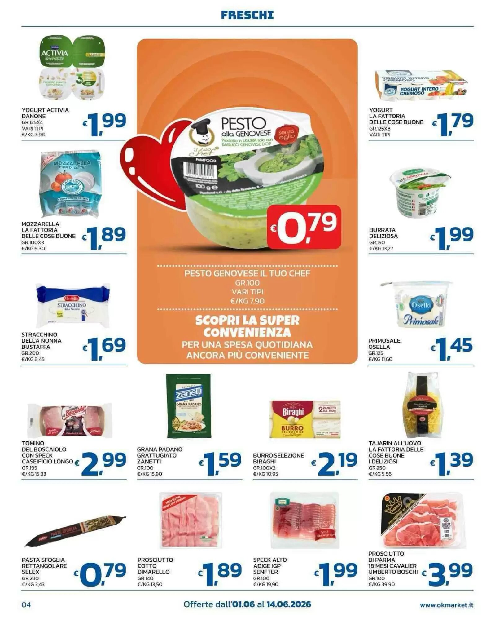 Volantino promozionale Ok Market  valide dal 01/06/2026 - Pagina 4.