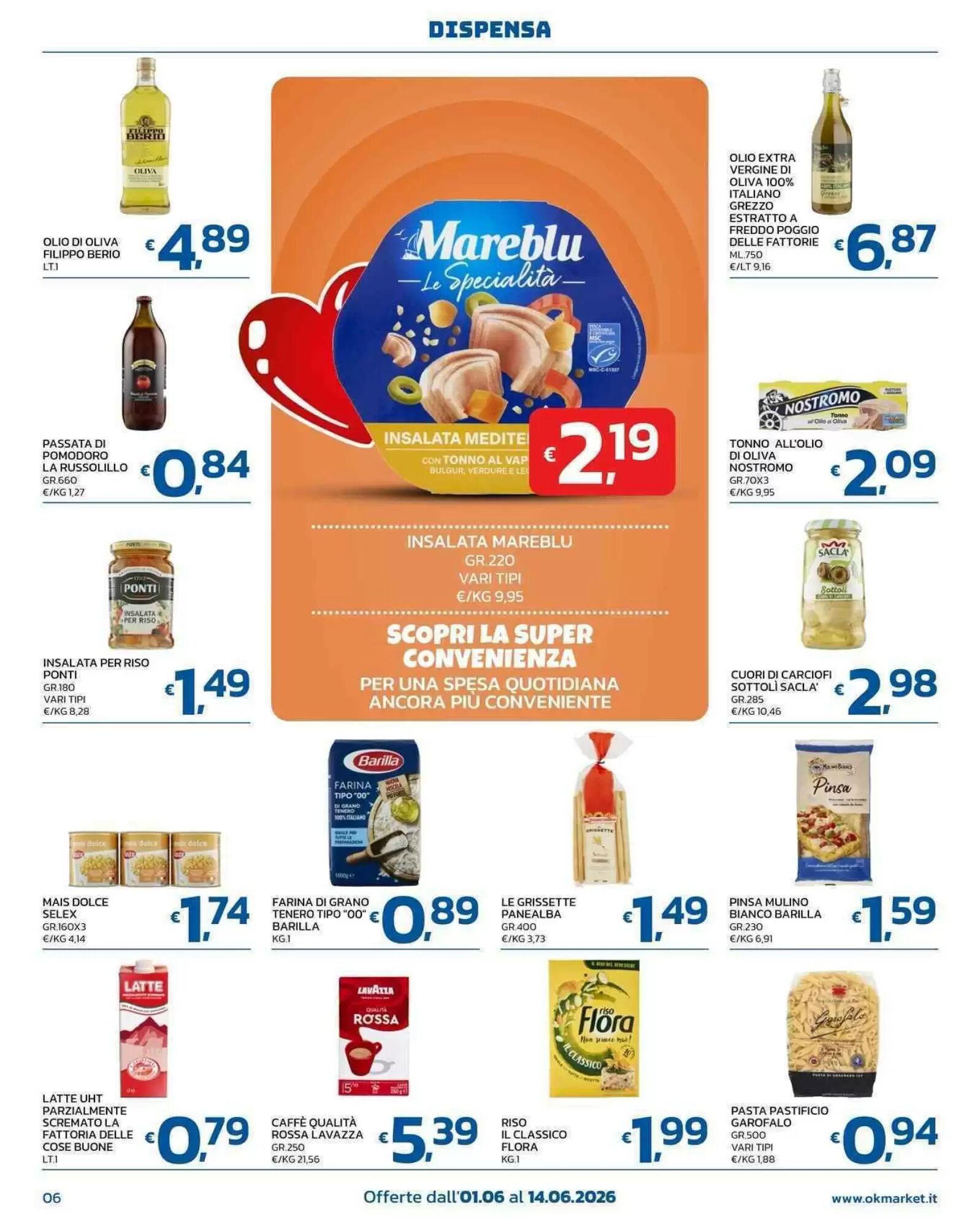 Volantino promozionale Ok Market  valide dal 01/06/2026 - Pagina 6.