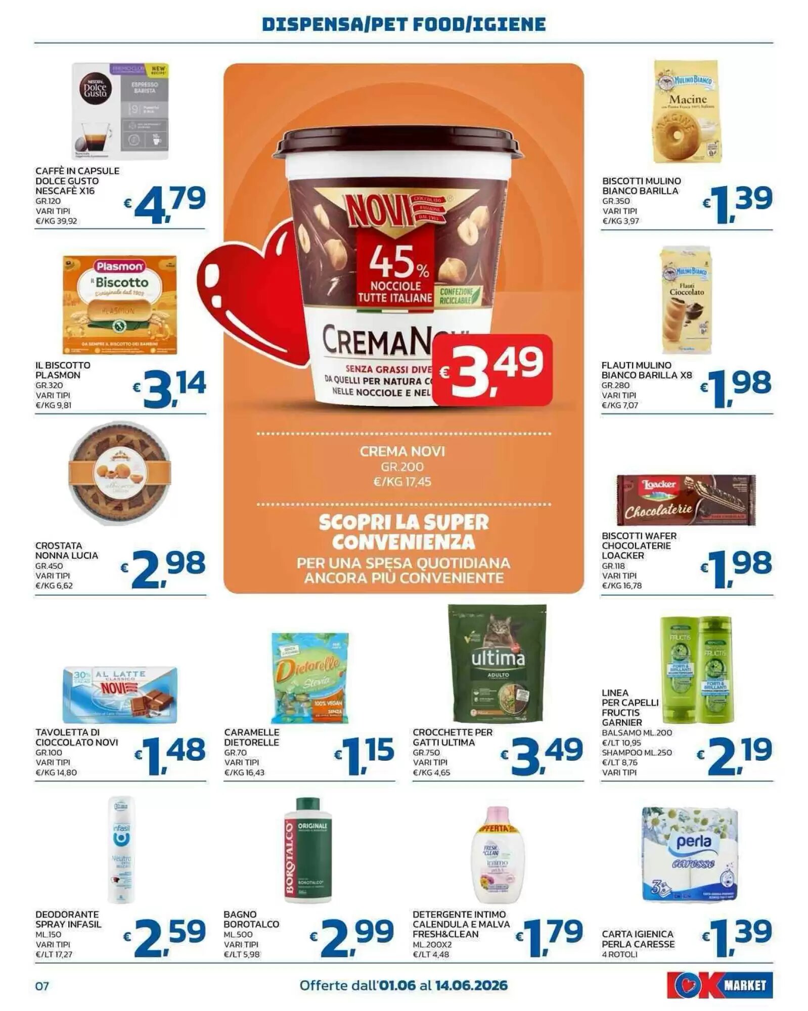 Volantino promozionale Ok Market  valide dal 01/06/2026 - Pagina 7.
