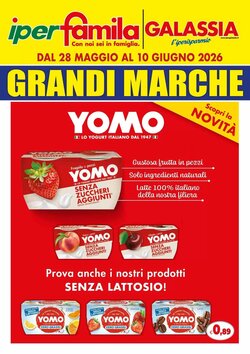 Volantino promozionale Galassia  valide dal 01/06/2026