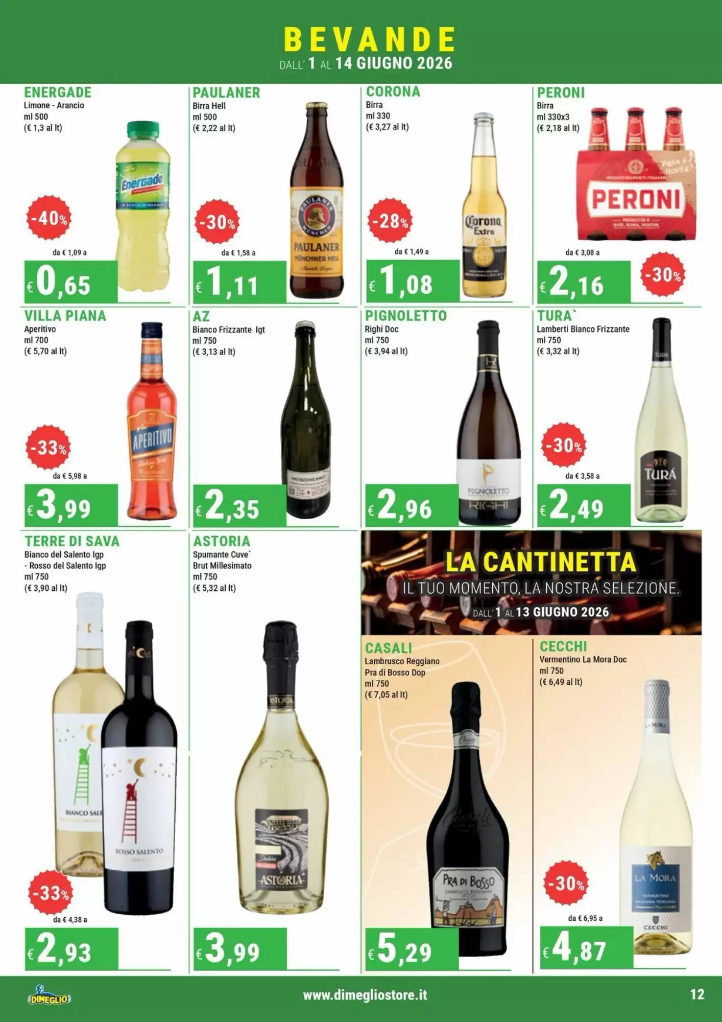Volantino promozionale DiMeglio  valide dal 01/06/2026 - Pagina 12.
