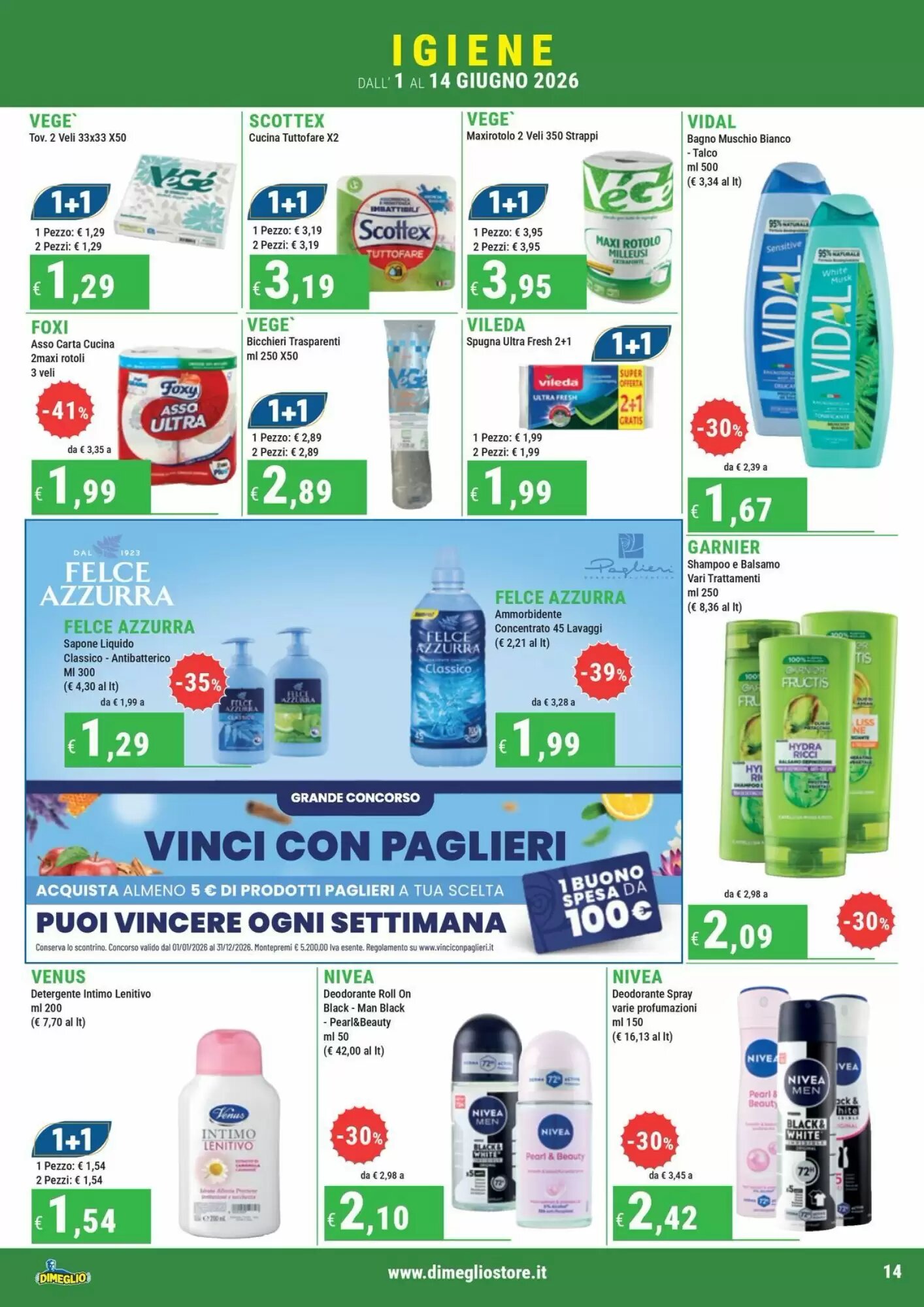 Volantino promozionale DiMeglio  valide dal 01/06/2026 - Pagina 14.