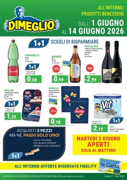 Volantino promozionale DiMeglio valide dal 01/06/2026