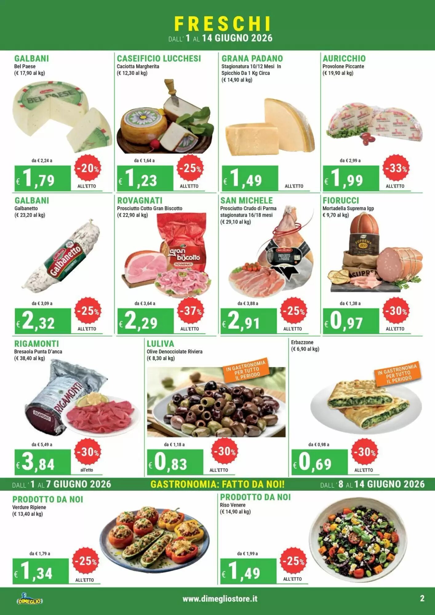 Volantino promozionale DiMeglio  valide dal 01/06/2026 - Pagina 2.