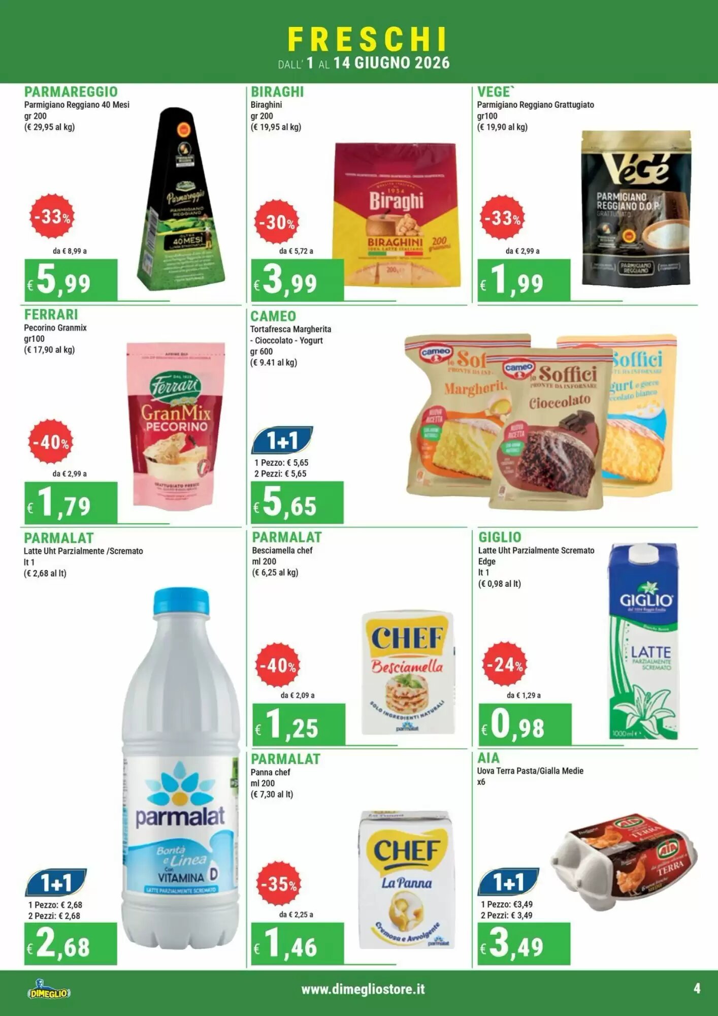 Volantino promozionale DiMeglio  valide dal 01/06/2026 - Pagina 4.