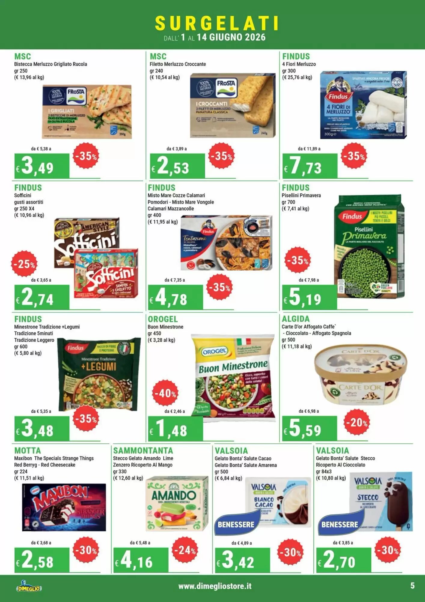 Volantino promozionale DiMeglio  valide dal 01/06/2026 - Pagina 5.