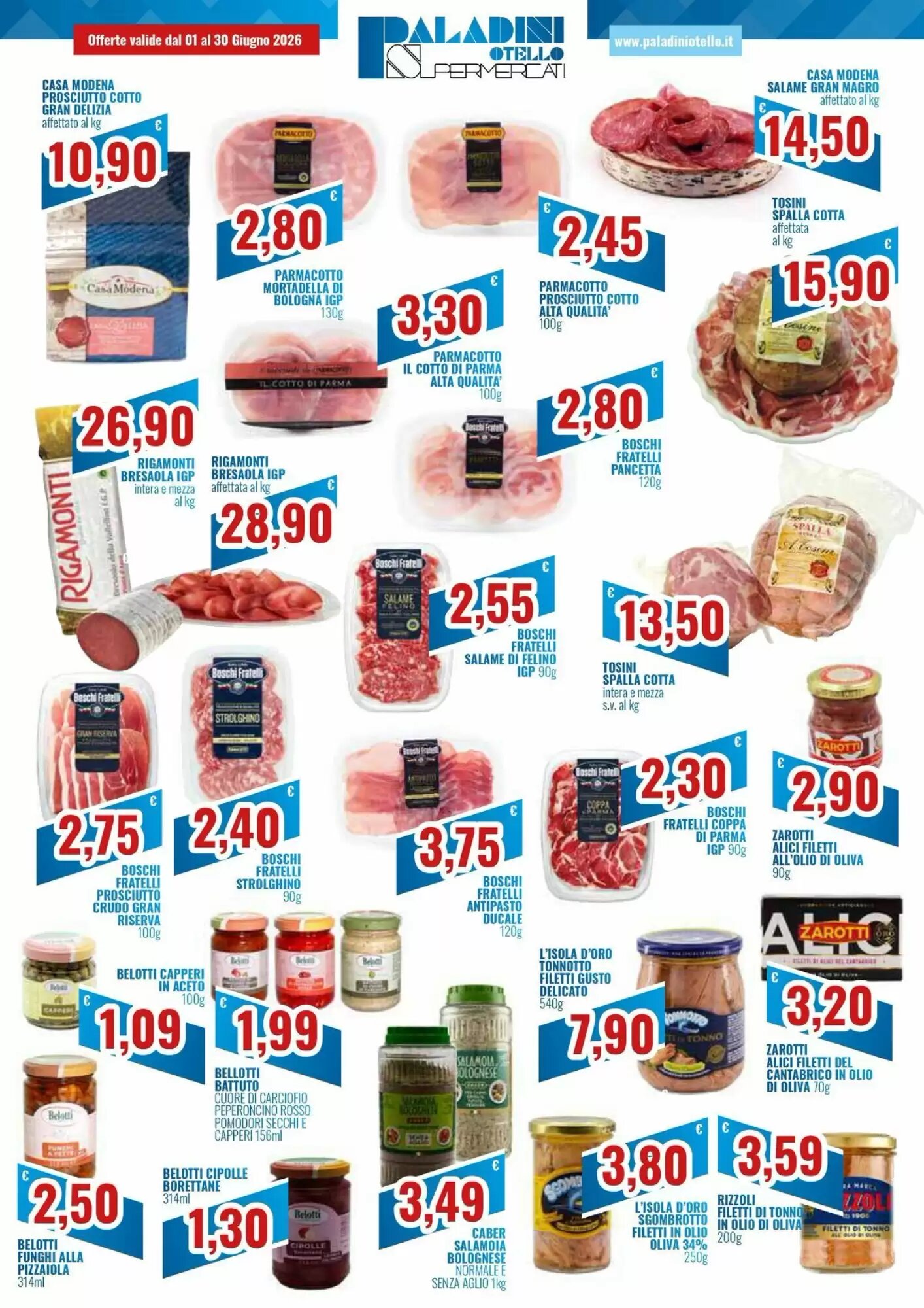 Volantino promozionale Paladini Otello Supermercato  valide dal 01/06/2026 - Pagina 2.