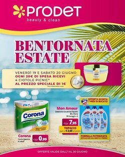 Volantino promozionale Prodet valide dal 01/06/2026